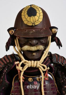 Late 17th Early 18th C, Momoyama, A Set of Antique Japanese Samurai Armor