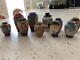 Lot Of 10 Japanese Vases, Some From Occupied Japan, Some Kishihar