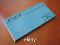NEW RARE Vtg. Limited Japanese ed. 1983 NOS SEIKO UC2000 LCD wrist computer set