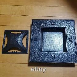Nanbu Tekki ashtray 9.8x9.8inch UNUSED From JAPAN