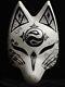 New Japanese fox half mask motif Ryujin(dragon god) Hand made Antique F/S