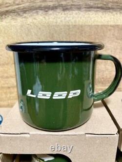 No Box Vintage LOOP TACKLE Mug Cup Set Enamel 350 ml Tableware Unused Cute
