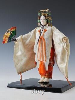 Old Vintage Japanese Noh Dancer Doll -Hagoromo- Nijyo Product
