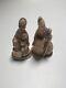 Pairs Japanese Hand Carving Statues