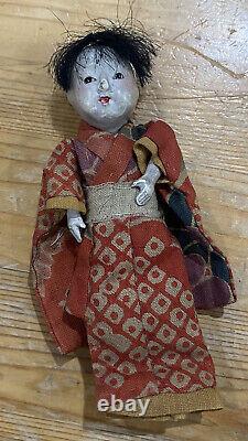 Porcelain Japan Japanese Kimono Doll Vintage Antique Rare