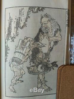 Rare Antique Hokusai MANGA. Vol 10 Ghosts 1878 book Excellent Original