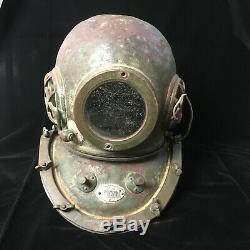 Rare Japanese Antique Diving Helmet TOA Bronze Vintage Deep Sea Scuba SENSUIGU