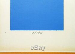 SIMON TASHIMOTO (b. 1946/JAPAN) OP-ART SIGNED COLOR SERIGRAPH'SPHERES,' #2/150