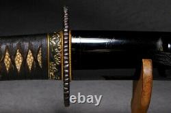SUPERB NBTHK Papered Katana Koshirae Japan Original Edo Sword Tsuba Antique