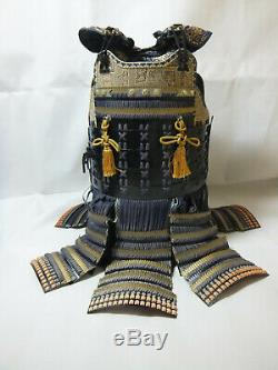 Samurai Armor Yoroi Do Navy Blue wearable Japanese traditional Made in Japan