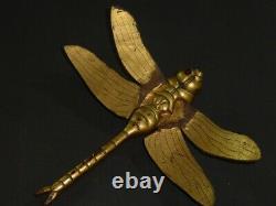 TAPPED GOLD DRAGONFLY MAETATE of KABUTO (helmet) of YOROI (armor) EDO