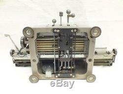 TOSHIBA Japanese old typewriter wabun kanji vintage type japan antique BW1182