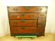 Tansu japanese antique chest box wooden drawers yonezawa 97×115×42cm