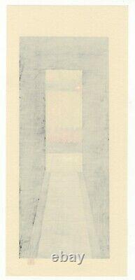 Teruhide Kato, Contemporary, Cherry Flowers, Original Japanese Woodblock Print