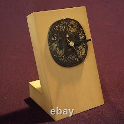 The one and only antique Tsuba Clock in the world with registered utility model