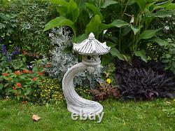 Top! Solid Large Rankei Japanschische Stone Lamp Made cast stone Frost Resistant