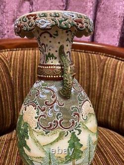 Unique Antique Japanese Vase