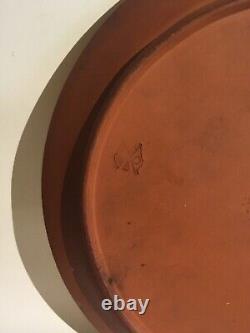 Vintage Japanese Ceramic Pottery Charger C 1920's 12.5 Dia