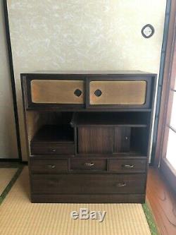 Vintage Japanese Furniture Tea cabinet CHA-TANSU