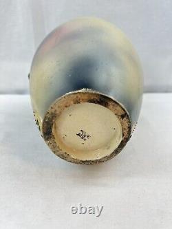 Vintage Japanese Satsuma Vase 12 Ornate w Handles