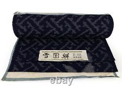 Vintage Japanese Sayagata 100%Wool Kasuri 12m Tanmono Kimono Fabric Bolt Nov19B