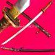 Vintage Japanese Sword Samurai Katana With Blade Signed & Sheath Full leather