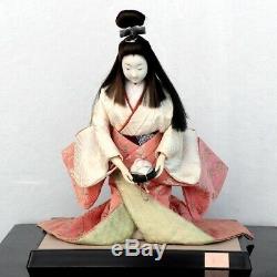 Vintage japanese doll kimono Geisha beautiful Figure antique japan 28.0cm 11.0