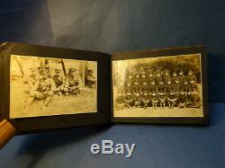 WW2 Japanese Army Photo Album antique imperial picture Book WWII F/S