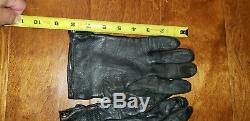WW2 Japanese navy pilot leather gloves collectible antiques military uniform