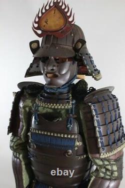 YOKOHAGI 2 Iron Plates DOU GUSOKU YOROI (armor) withJudgement paper MUNEHISAEDO