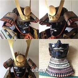 Yoroi Japanese Armor Samurai Kabuto Wearable Antique Vintage full Armor japan